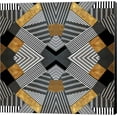 thumbnail image 1 of Great Art Now Geo Stripes in Gold & Black I by Lanie Loreth Canvas Wall Art, 1 of 2
