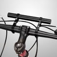 thumbnail image 4 of Guardoinrt Rallonge de Guidon de Vélo Support de Téléphone Lampe Tube Rouge 10cm Noir 20cm 1Ensemble, 4 of 6
