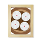 thumbnail image 1 of China plato de bollos al vapor patrón alimenticio Escritorio de madera Arte Pintura 6x8 pulgadas marco de foto foto, 1 of 4