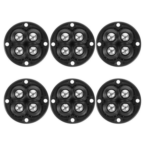 Worgeous  6 Pcs Office Chair Wheels Pullax Base Accessories