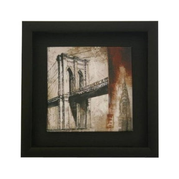 Small Wooden Framed Oil Painting Art READY TO HANG ML605
