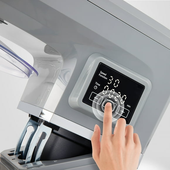 Batidora vertical 7L660W gris negro ABS con función fermentación AC 110V enchufe americano