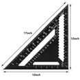thumbnail image 2 of Beslands cuadrados Carpenter Rafter, aleación de aluminio, 30 cm, 2 of 7