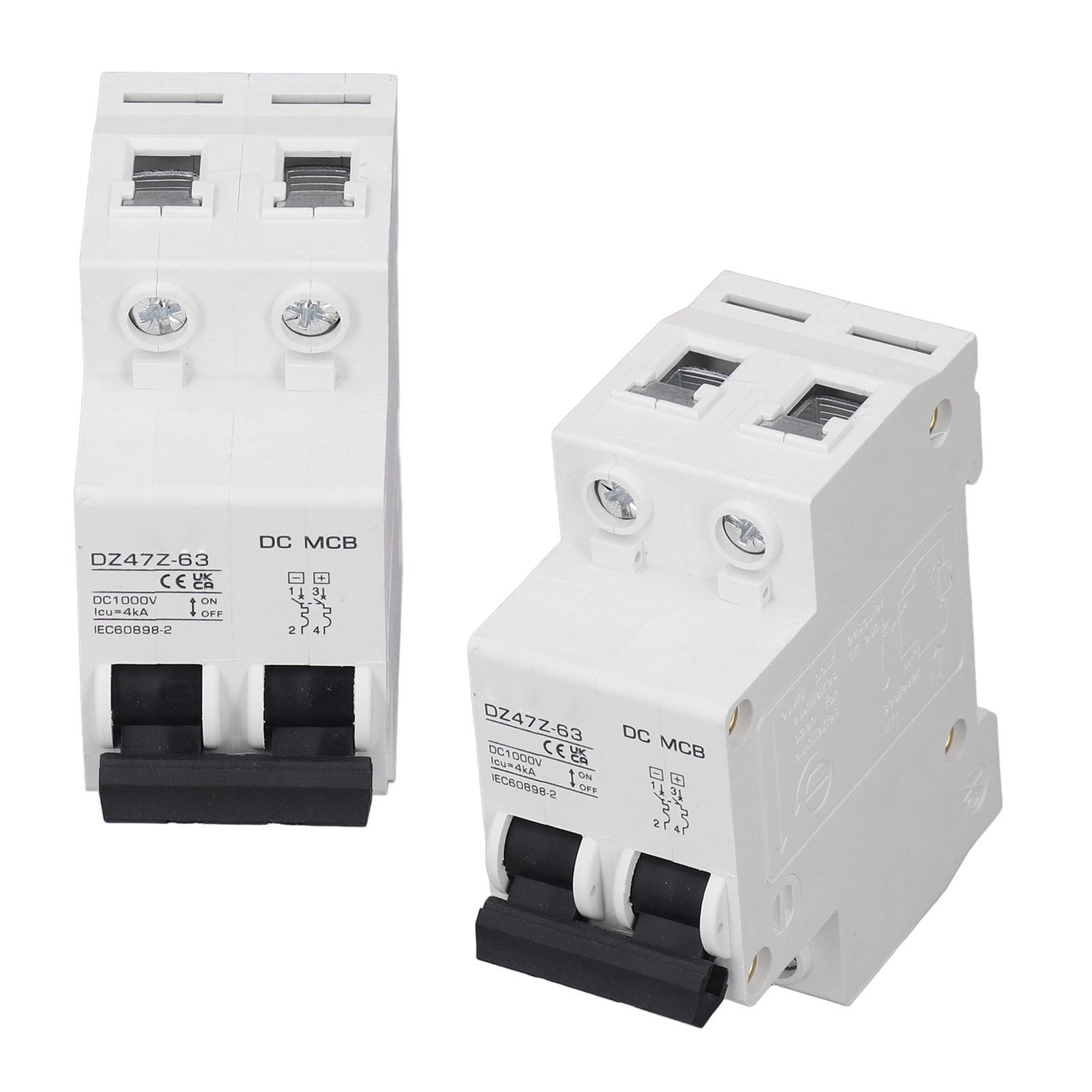 DC Circuit Breaker, Electromagnetic Tripping System, Modular