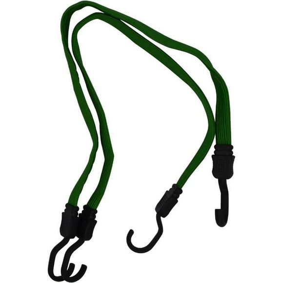 19mm x 30" Flat Bungee Cords - 2 Pack