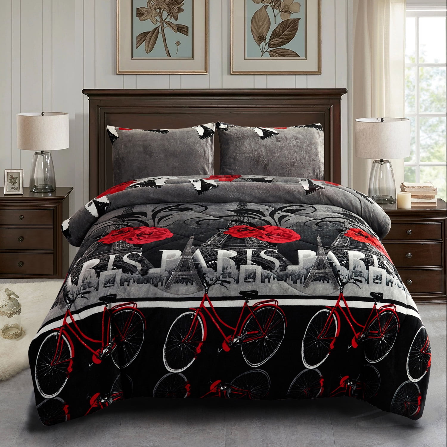 Jin Mai Lan Tower Polyester heavy thick blanket Bed Blankets