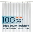 thumbnail image 1 of Forro para Cortina de Ducha de Baño Liba PEVA Calibre 10 72' de Ancho x 96' de Alto 10 G Blanco Resistente Al Agua Resistente Al Moho, 1 of 5
