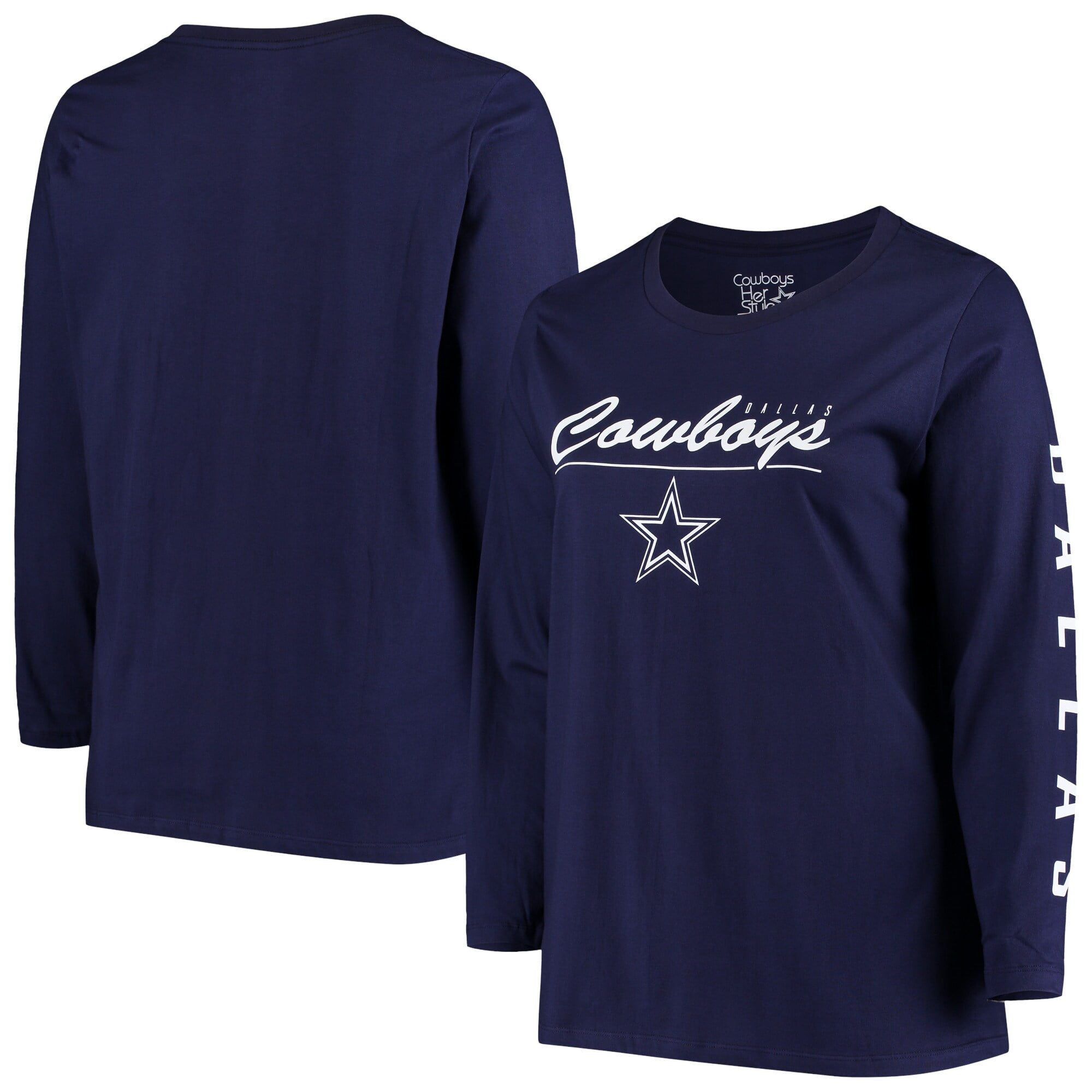 women's plus size dallas cowboys apparel
