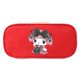 thumbnail image 1 of Kuromi kuromi estuche para lápices rojo negro lindo estampado de lona bolsa de papelería monedero cremallera estudiante almacenamiento, 1 of 4