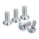 thumbnail image 1 of #4-40x1/4 Plato Cabeza Phillips Machine Tornillos, 50 Uds Zinc Chapado Carbono Acero Tornillos Cabeza Cruzada Pernos Totalmente Roscados, 1 of 5