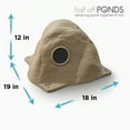thumbnail image 2 of Half Off Ponds Vented Riverbed Brown Faux Rock Cover for Aeration Pumps, 2 of 7