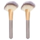 thumbnail image 1 of 2pcs ventilador forma cepillo maquillaje cara destacando maquillaje cepillos cepillo cosmético, 1 of 8
