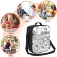 thumbnail image 5 of Lsque Country Farm Scene Lunch Bag Lunch Box for Women Men Reusable Insulated Lunch Tote Bag,Leakproof Thermal Cooler Sack Food Handbags Case High Capacity, 5 of 9