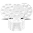 thumbnail image 1 of Plastic Paint Palettes,Art Paint Palette,Mixed Palette, Color Palettes(12Pcs), 1 of 5