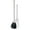 White/Light Gray, variant on mDesign Hidden Plunger and Brush Set for Toilet Bowl - White/Light Gray