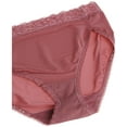 thumbnail image 3 of Vanity Fair Womens Flattering Lace Hi-Cut Brief, 9, Black, 3 of 6
