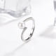 thumbnail image 4 of Anillos para mujer, regalos para mujer, anillo de perla con diamantes, oro rosa de 14 quilates y perla., 4 of 5