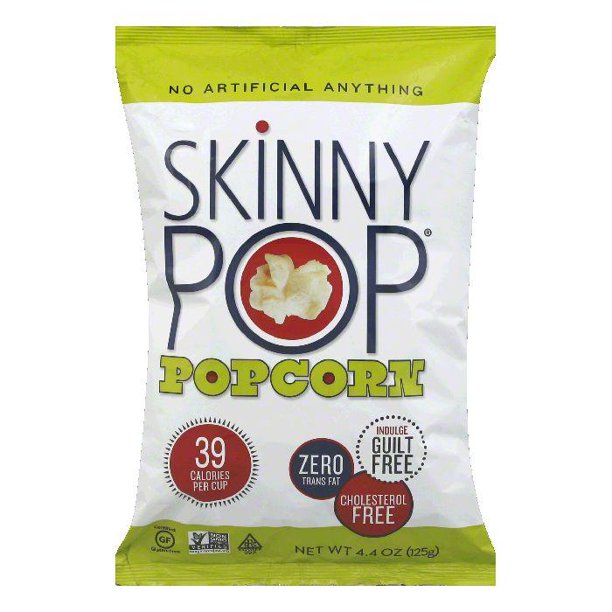 Skinny pop popcorn, 4.4 oz (pack of 12)