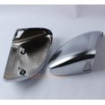 thumbnail image 7 of no blind spot holes-Matte Chrome Wing Mirror Caps For VW Golf 8 VIII MK8 GTI GTD GTE R Side Mirror Covers Silver 2020 2021 2022 Satin, 7 of 7