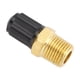 thumbnail image 4 of Válvula de llenado del tanque del compresor daixiaolindai 1/4 pulgada NPT MPT Latón Dorado y negro, 4 of 7