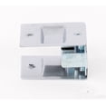 thumbnail image 3 of Weslock 00527x1x1 Rectangular Passage Pocket Door Lock with Adjustable Backset and Full Lip Strike Oil Rubbed Bronze Finish, 3 of 6