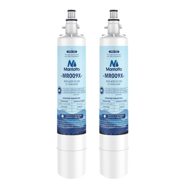 Replacement for RPWFE, RPWF (Built-in CHIP) Refrigerator Water Filter, Compatible with GFE28GYNFS, GFE28GELDS, PFE28KELDS, PFE28KYNFS, GFD28GELDS, PWE23KELDS, PWE23KMKES, 2 Pack