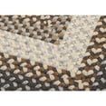 thumbnail image 3 of Colonial Mills 2' x 5' Brown and Gray Geometric Braided Reversible Rectangular Rug Runner, 3 of 3