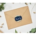 thumbnail image 3 of Darling Souvenir DIY Rose Blossom 1.6 Inches Blue Round Thank You Stickers DIY Envelope Seals-45 Pcs, 3 of 4