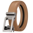thumbnail image 4 of Cinturón de cuero para hombre con hebilla hueca de 3,1 cm, cinturón con hebilla automática, sencillo, de dos capas, de piel de vaca, de comercio exterior, 4 of 6