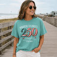 thumbnail image 2 of America 250 Comfort Colors Shirt, Custom Family Reunion Celebration Tee, Personalized USA 250th Anniversary Shirt, 2 of 6