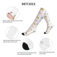thumbnail image 5 of Sikiie Little Elephant 1 Pairs Compression Socks for Men and Women 15-20 mmHg Running Support Socks, 5 of 7