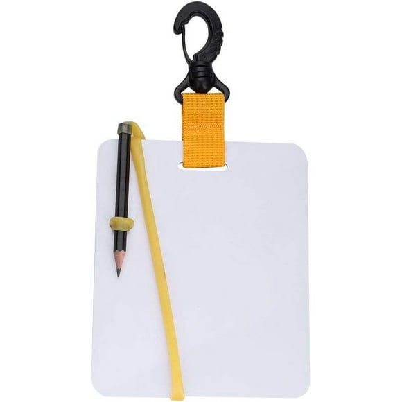 FYBTO Underwater Writing Slate Board Lightweight Durable Water Sports Diving Swimming Notebook PC White-0626