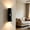 Black, variant on VVQ Smart Motion Sensor Hill Lamp, Magnetic Rechargeable Home Night Light with Multi-Color Changing, Automatic Induction LED Spotlight for Hallway Bedroom Staircase, White