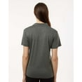 thumbnail image 3 of AllPro 4HM00L Women's Performance Mélange Polo-Charcoal Melange-XL, 3 of 6