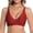 Red, variant on iHPH7 Womens Seamless Bra Push Up Bra Full Coverage Padded Bralette Bras for Women No Underwire Wireless Bras No Wire Sports Bras Comfortable Bras for Women Coffee L