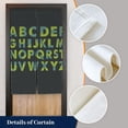 thumbnail image 3 of XMXT Japanese Noren Doorway Room Divider Curtain,Vintage Character Pattern Restaurant Closet Door Entrance Kitchen Curtains, 34 x 56 inches, 3 of 9