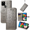 thumbnail image 4 of for Google Pixel 5A 5G Cartoon Cute Wallet Case,Cat Dog Style Flip Phone Cover with ID Card Holder PU Leather Cases for Google Pixel 5A 5G MG Grey, 4 of 13
