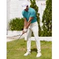 thumbnail image 5 of COOFANDY Mens Golf Polo Shirt Short Sleeve Moisture Wicking Quick Dry Performance Sport Casual Stylish Collared Shirts, 5 of 6