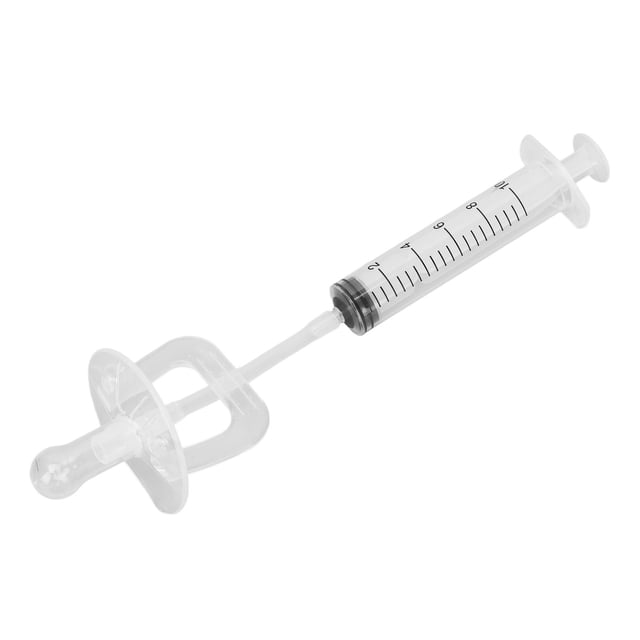 Alimentador De Medicamentos Para Bebés, Jeringa Oral De Chupete Flexible De Silicona Para Recién Nacidos Para Agua