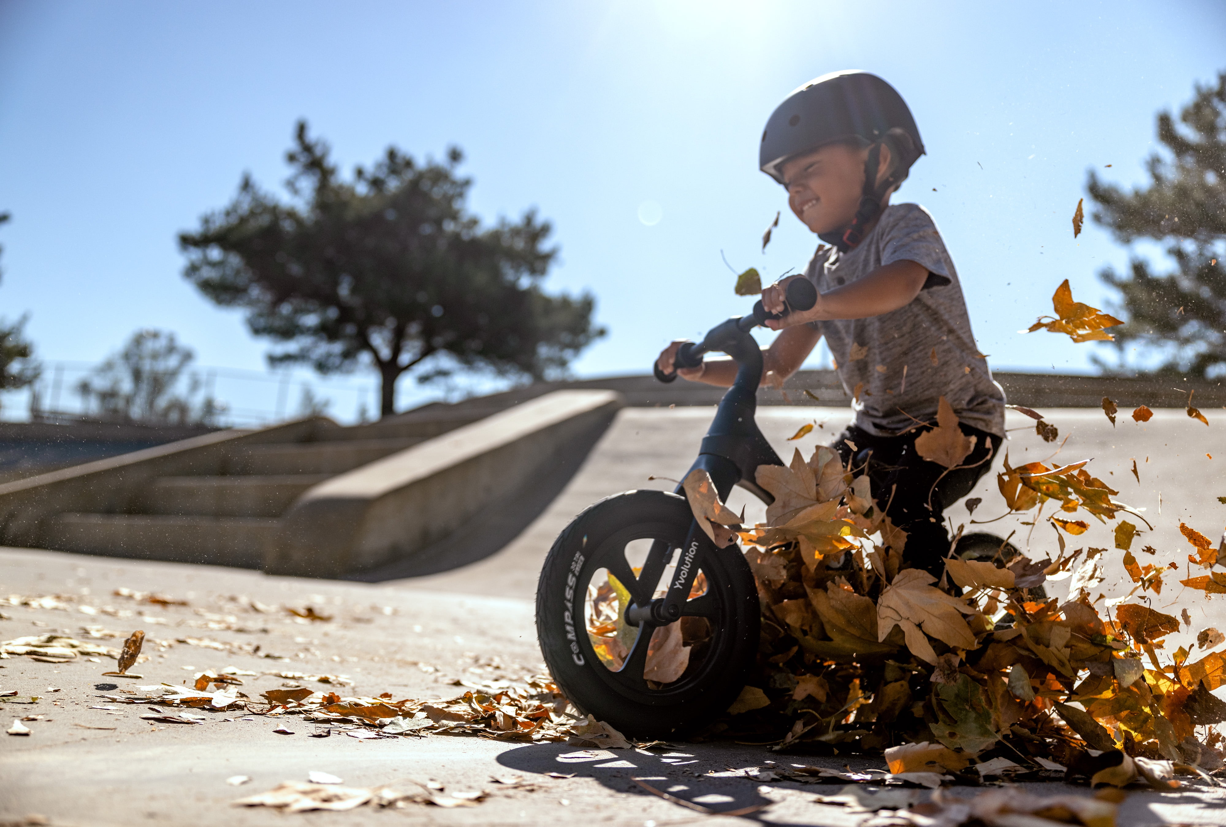 Yvolution Y Velo Pro Kids Balance Bike - Black, Unisex