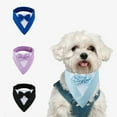 thumbnail image 3 of Adjustable Pet Tie Collar - Party Dress Up Gentleman Dog Wedding Suit Bow Collar Pet Accessories, 3 of 8