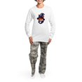 thumbnail image 4 of CafePress - Fox Wizard Magic Fantasy - Women's Long Sleeve Relaxed Fit Cotton Light Pajama Set, 4 of 7