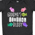 thumbnail image 4 of Inktastic Grandma's Fishing Buddy with Colorful Fish Boys or Girls Baby Bodysuit, 4 of 5