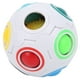 thumbnail image 4 of Juguete educativo de aprendizaje con forma de pelota arcoíris para aliviar el estrés, cubo de fútbol para niños., 4 of 14