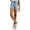 Light Wash, variant on Tinseltown Womens Juniors High Rise Light Wash Denim Shorts Light Wash 3