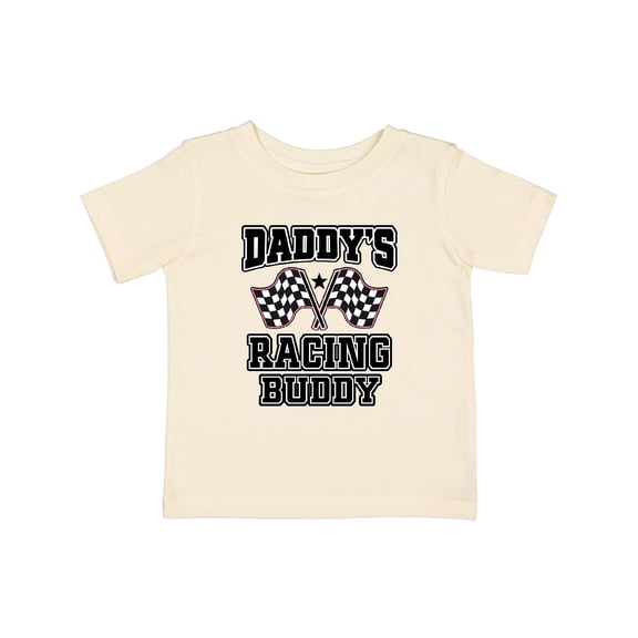Inktastic Racing Buddy Girls Car Flags Girls Baby T-Shirt