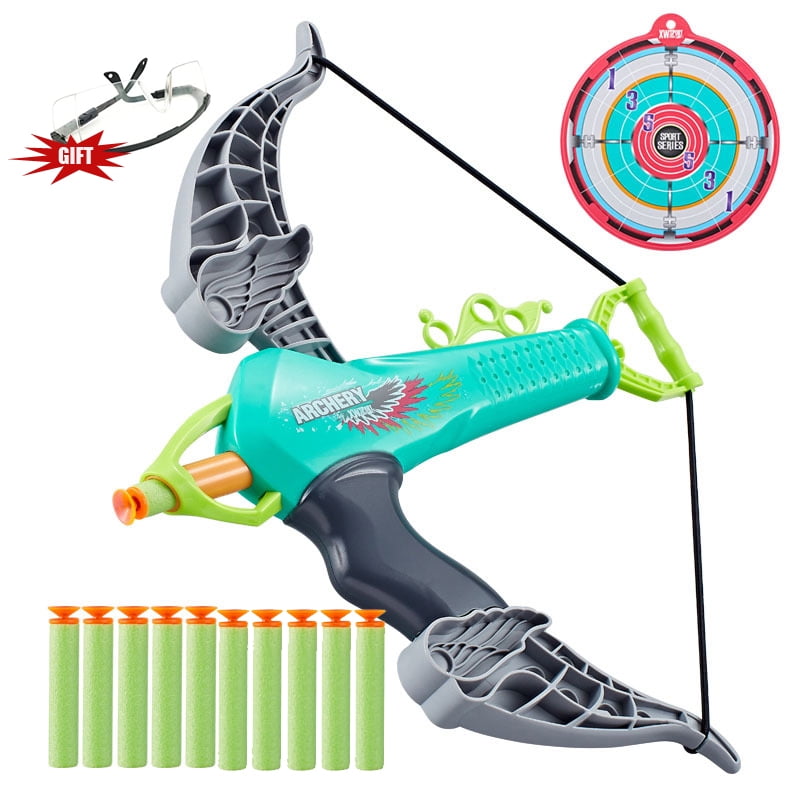 Bow and Arrow Set for Kids Ages 3, 4, 5, 6, 7, 8, Outdoor Toys for Boys