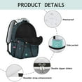 thumbnail image 4 of Nebula Celestial Space Students Backpack Galaxy Outer Space Design, Lightweight and Comfortable School Bag for Space Geek Students, 4 of 6