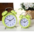 thumbnail image 4 of Reloj despertador con campana perfecl verde portátil, 4 of 6