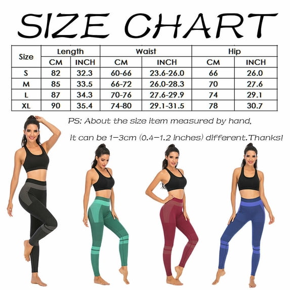 Tummy Control Workout Leggings for Women, Fashion Butt Lifting Yoga Pants Comfortable Athletic Leggings for Women